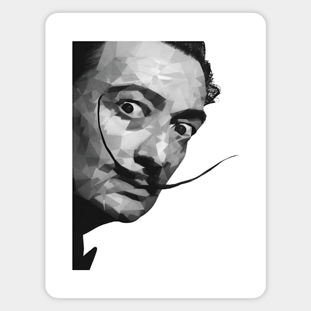 DALI Pop Art Magnet by BruceALMIGHTY Baker